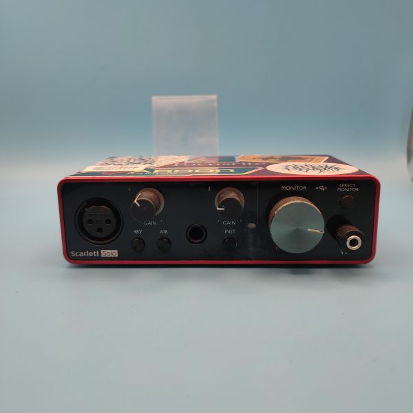 Купить Focusrite Scarlett Solo 3rd Gen в Томск за 4600 руб.