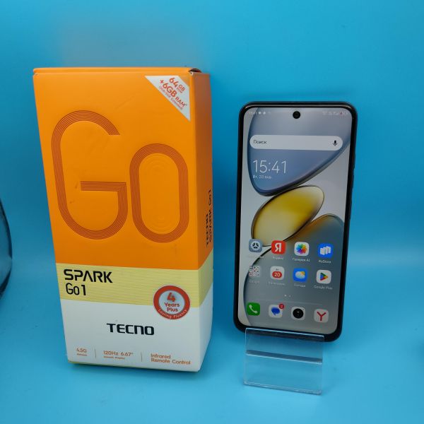 Купить TECNO Spark Go 1 3/64GB (KL4) Duos в Томск за 4400 руб.