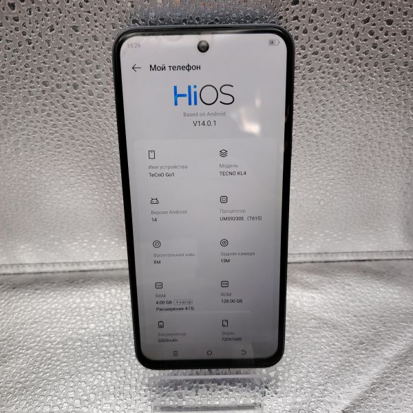 Купить TECNO Spark Go 1 4/128GB (KL4) Duos в Томск за 4900 руб.