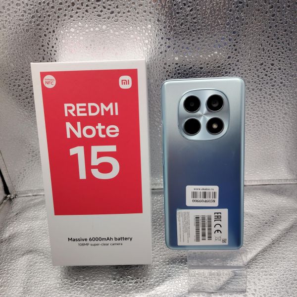 Купить Xiaomi Redmi Note 15 4G 6/128GB (2510DRA23E) Duos в Томск за 11100 руб.