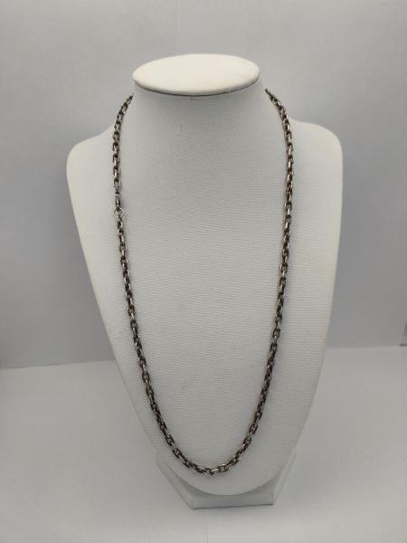 серебряная цепь Цепь серебро 925 23,46g, вес изделия 23.46g, длина 55 см в Томск