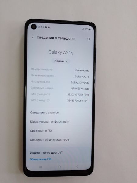 Купить Samsung Galaxy A21s 4/64GB (A217F) Duos в Тулун за 4949 руб.