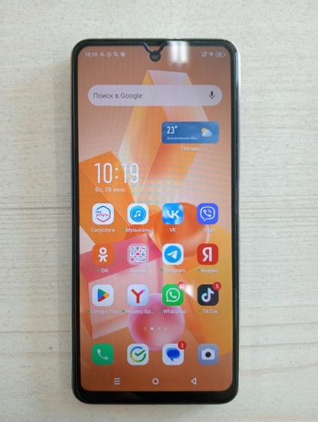 Купить Infinix Hot 40i 8/128GB (X6528B) Duos в Тулун за 6600 руб.