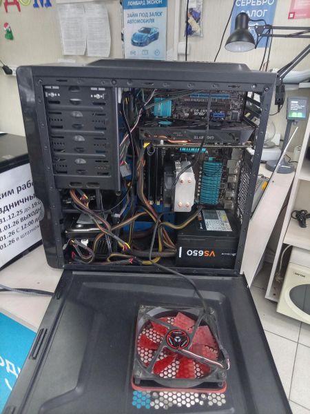 Купить Сборка FX-6350, RX 480 8GB, RAM 8GB, HDD 640GB+250GB в Тулун за 9200 руб.