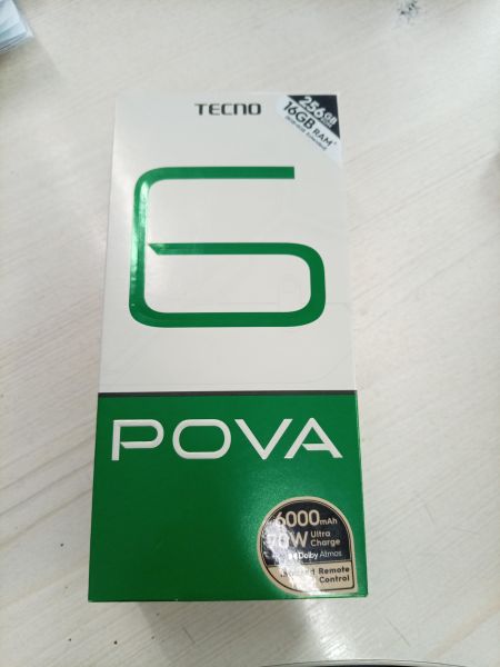 Купить TECNO Pova 6 8/256GB (LI7) Duos в Тулун за 8600 руб.