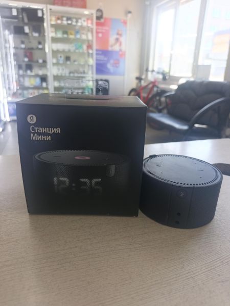 умная колонка Яндекс Станция Мини Плюс (YNDX-00020) с СЗУ в Тулун