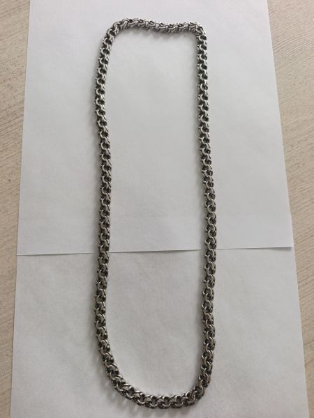 серебряная цепь Цепь серебро 925 75,60g, вес изделия 75.6g, длина 70 см в Тулун