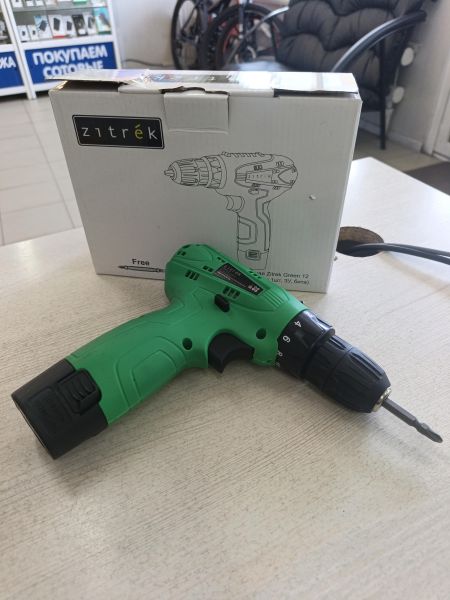 шуруповёрт аккумуляторный Zitrek Green 12 с СЗУ в Тулун
