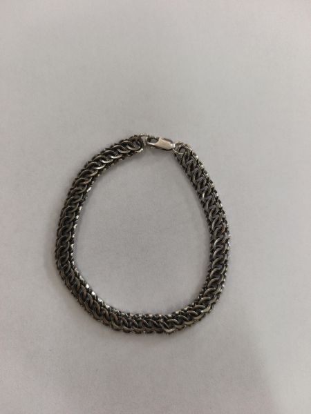 серебряный браслет Браслет серебро 925 10,81g, вес изделия 10.83g, длина 19 см в Тулун