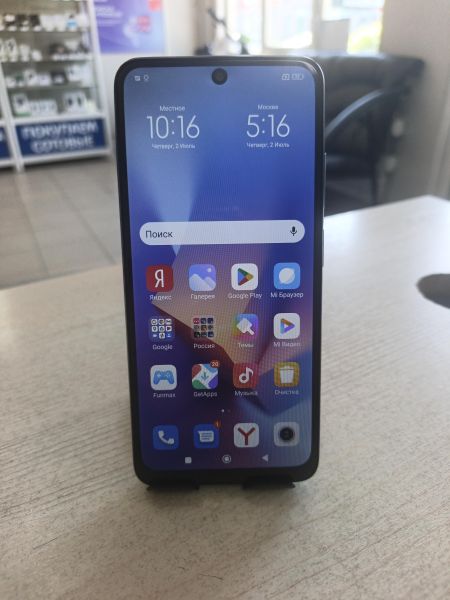 сотовый телефон Xiaomi Redmi Note 10 4/64GB (M2101K7AG) Duos в Тулун