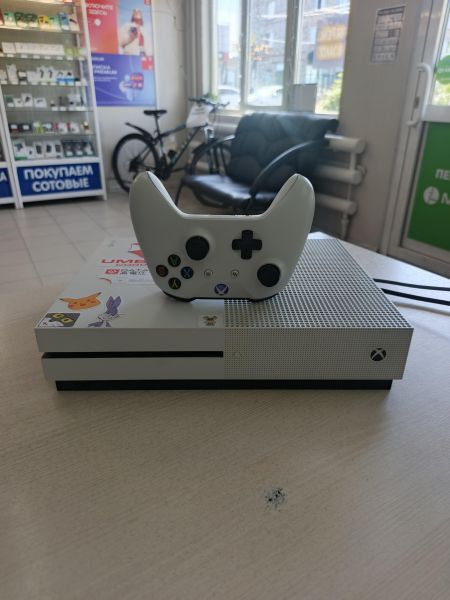игровая приставка Microsoft Xbox One S 1000GB (1681, с дисководом) в Тулун