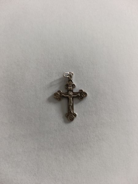 серебряный крест Крест серебро 925 3,38g, вес изделия 3.39g в Иркутск