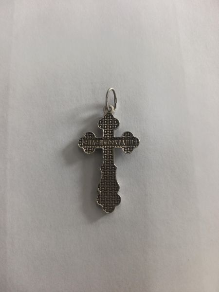 серебряный крест Крест серебро 925 3,12g, вес изделия 3.12g в Иркутск