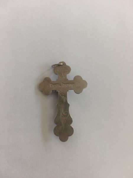 серебряный крест Крест серебро 925 9,58g, вес изделия 9.58g в Тулун