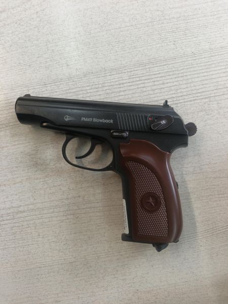 пнев. и страйк. пистолеты (с 18 лет) Borner PM49 Blowback (с 18 лет, 3 Дж) в Тулун