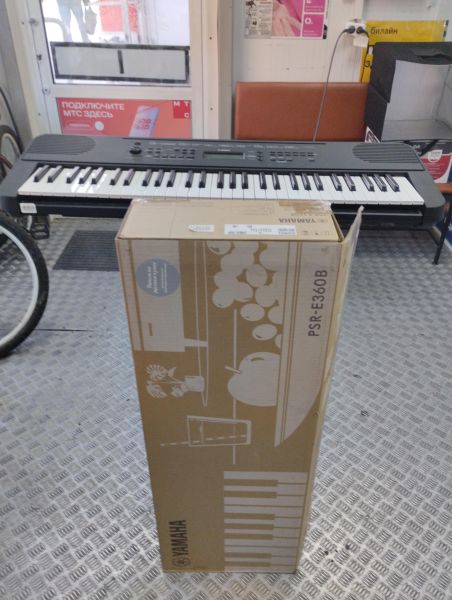 Купить Yamaha PSR-E360B в Усть-Илимск за 13599 руб.