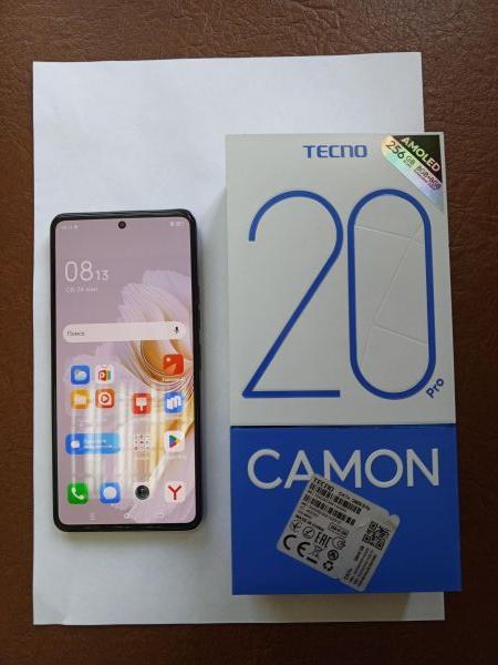 Купить TECNO Camon 20 Pro 8/256GB (CK7n) Duos в Усть-Илимск за 7100 руб.