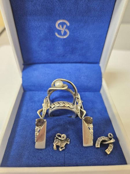 Купить Лом или горсть серебро 925 14,78g, вес изделия 14.98g в Иркутск за 1250 руб.