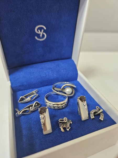 Купить Лом или горсть серебро 925 14,78g, вес изделия 14.98g в Иркутск за 1250 руб.