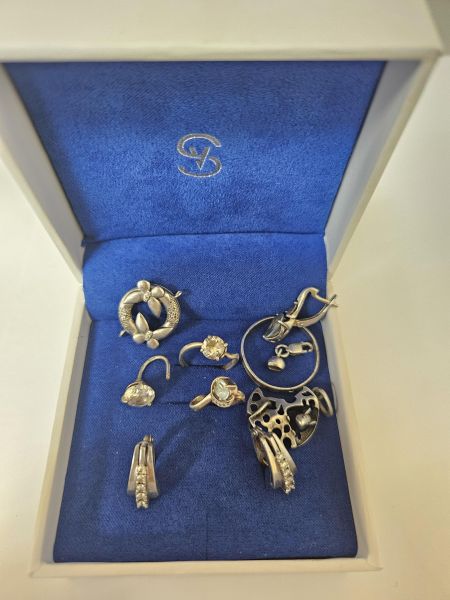 Купить Лом или горсть серебро 925 16,11g, вес изделия 18.5g в Иркутск за 1250 руб.