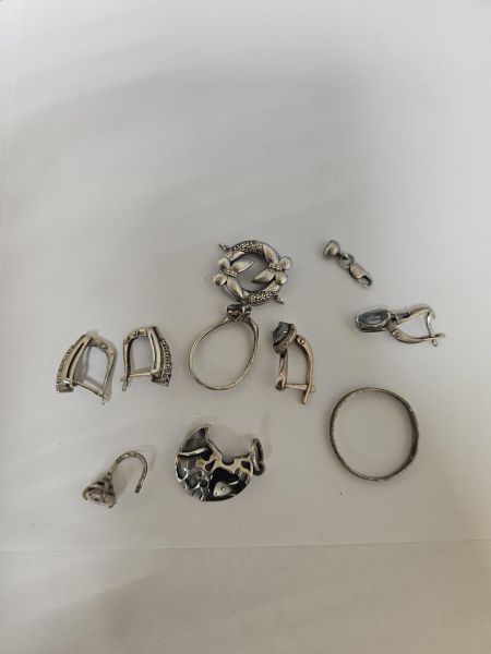 Купить Лом или горсть серебро 925 16,11g, вес изделия 18.5g в Иркутск за 1250 руб.