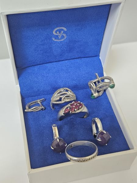 Купить Лом или горсть серебро 925 33,89g, вес изделия 38.08g в Иркутск за 2350 руб.