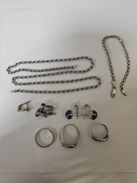 Купить Лом или горсть серебро 925 33,89g, вес изделия 38.08g в Иркутск за 2350 руб.