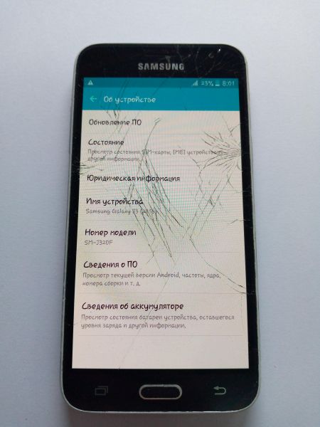 Купить Samsung Galaxy J3 2016 (J320F) Duos в Усть-Илимск за 699 руб.