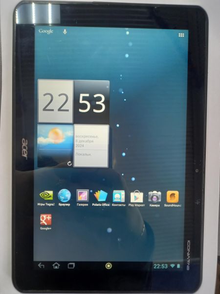 Купить Acer Iconia Tab A510 32GB (без SIM) с СЗУ в Усолье-Сибирское за 2199 руб.