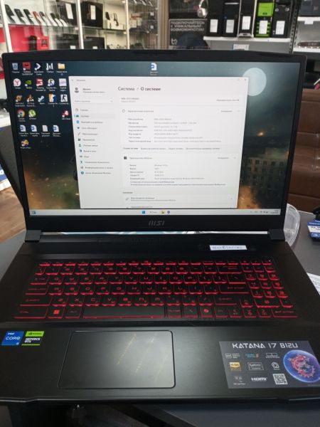 Купить MSI Katana GF76 B12UCR-821XRU в Усолье-Сибирское за 44100 руб.