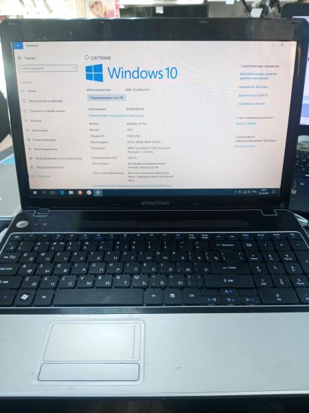 Купить eMachines E440-1202G16Mi (Turion II P520/4GB/SSD 240GB) в Усолье-Сибирское за 4500 руб.