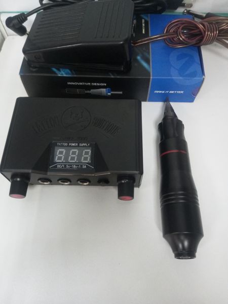 Купить Тату-машинка без модели (тату-машинка, блок, педаль) в Усолье-Сибирское за 1200 руб.