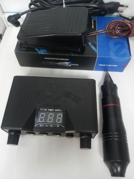 Купить Тату-машинка без модели (тату-машинка, блок, педаль) в Усолье-Сибирское за 1200 руб.