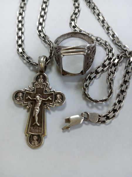 Купить Лом или горсть серебро 925 20,10g, вес изделия 20.1g в Усолье-Сибирское за 1550 руб.