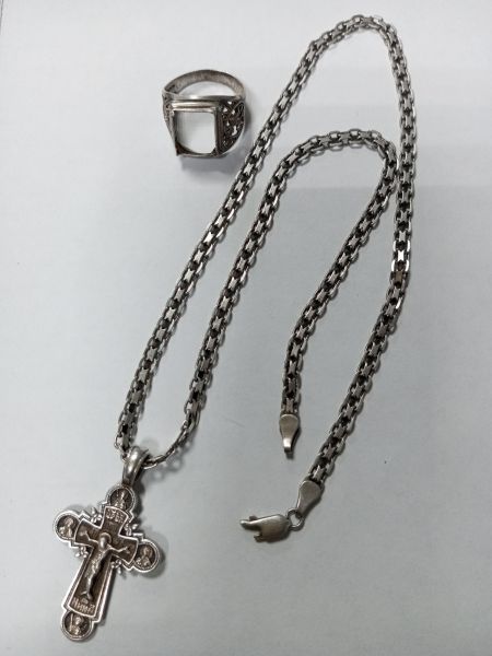 Купить Лом или горсть серебро 925 20,10g, вес изделия 20.1g в Усолье-Сибирское за 1550 руб.