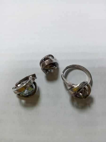 Купить Лом или горсть серебро 925 9,65g, вес изделия 10.33g в Усолье-Сибирское за 950 руб.