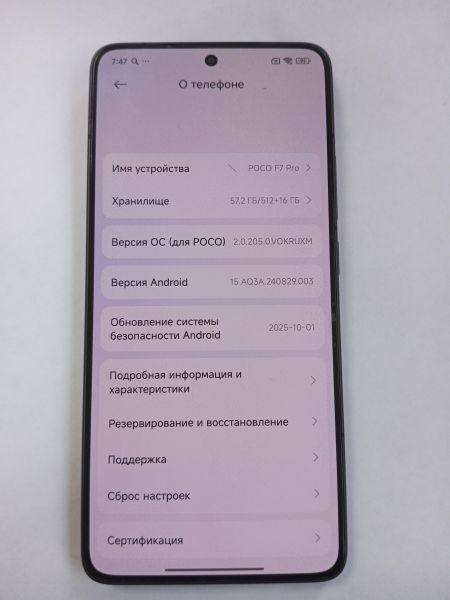 Купить POCO F7 Pro 12/512GB (24117RK2CG) Duos в Усолье-Сибирское за 26400 руб.