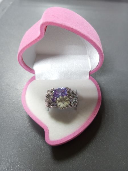 Купить Кольцо серебро 925 6,29g, вес изделия 8.04g, размер 18 в Усолье-Сибирское за 1150 руб.