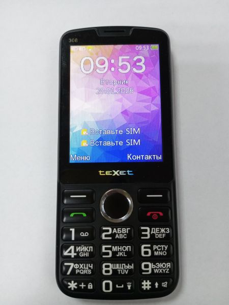 Купить teXet TM-308 Duos в Усолье-Сибирское за 800 руб.