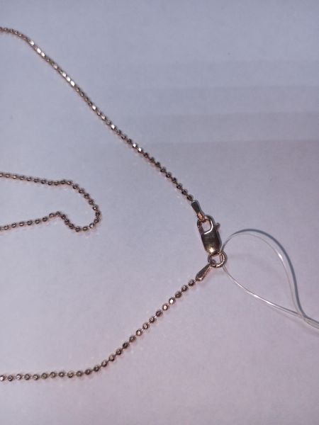 серебряная цепь Цепь серебро 925 3,88g, вес изделия 3.98g, длина 60 см в Усолье-Сибирское