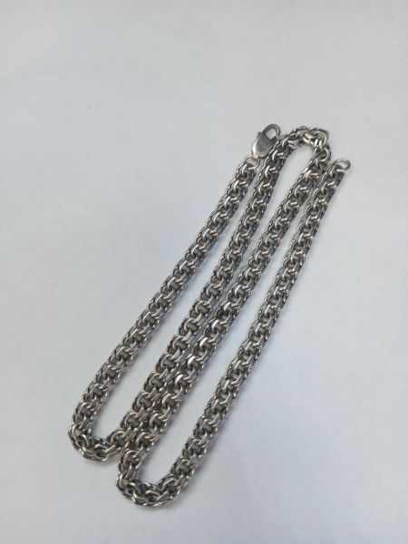 серебряная цепь Цепь серебро 925 35,17g, вес изделия 35.37g, длина 53 см в Усолье-Сибирское