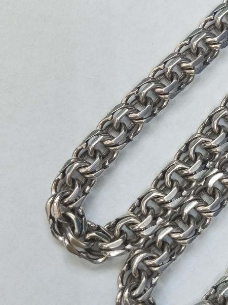 серебряная цепь Цепь серебро 925 35,17g, вес изделия 35.37g, длина 53 см в Усолье-Сибирское
