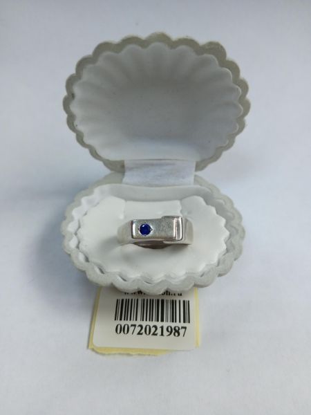 серебряное кольцо Кольцо серебро 925 5,21g, вес изделия 5.25g, размер 22 в Усолье-Сибирское