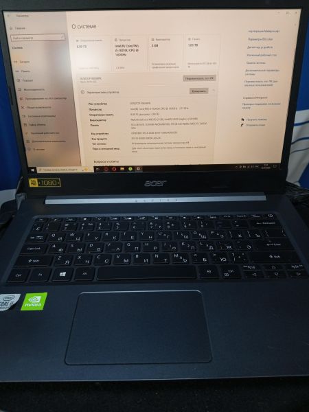 ноутбук Acer Aspire 5 A514-52G-52FZ (HDD 1000 GB + SSD 128 GB) в Усолье-Сибирское