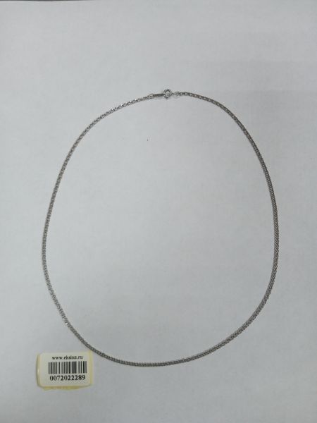 серебряная цепь Цепь серебро 925 2,96g, вес изделия 3.06g, длина 50 см в Усолье-Сибирское