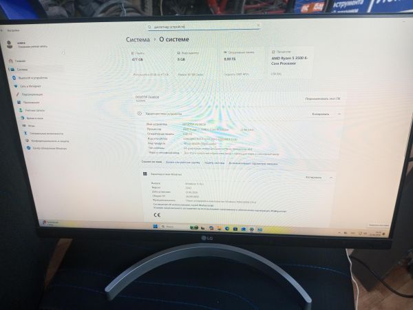 системный блок Сборка 5 3500, RX 580, RAM 8 GB, SSD 480 GB в Усолье-Сибирское