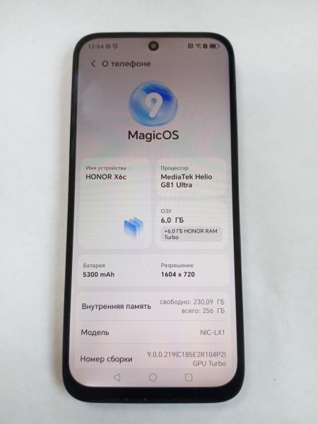 сотовый телефон Honor X6c 6/256GB (NIC-LX1) Duos в Усолье-Сибирское