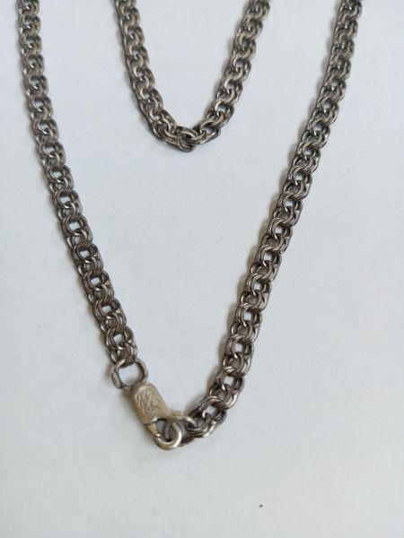 серебряная цепь Цепь серебро 925 15,46g, вес изделия 15.47g, длина 55 см в УсольеСибирское