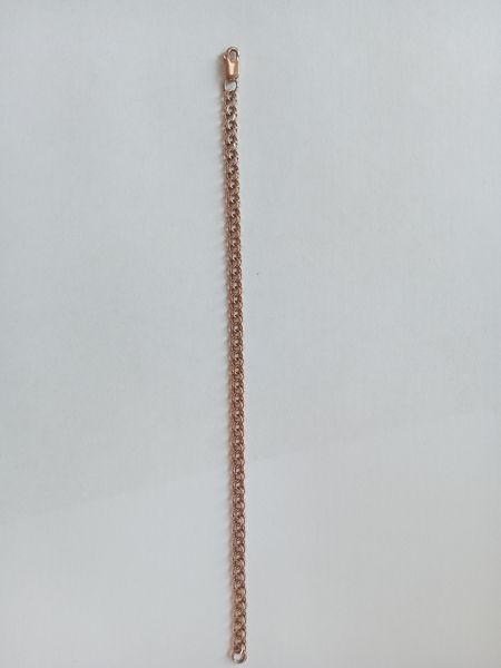 серебряный браслет Браслет серебро 925 4,08g, вес изделия 4.38g, длина 20 см, 00 нет камней в Усолье-Сибирское