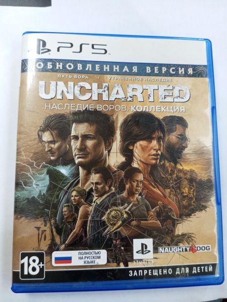 видеоигра Uncharted: Наследие воров. Коллекция. Обновленная версия (PS5) в УсольеСибирское